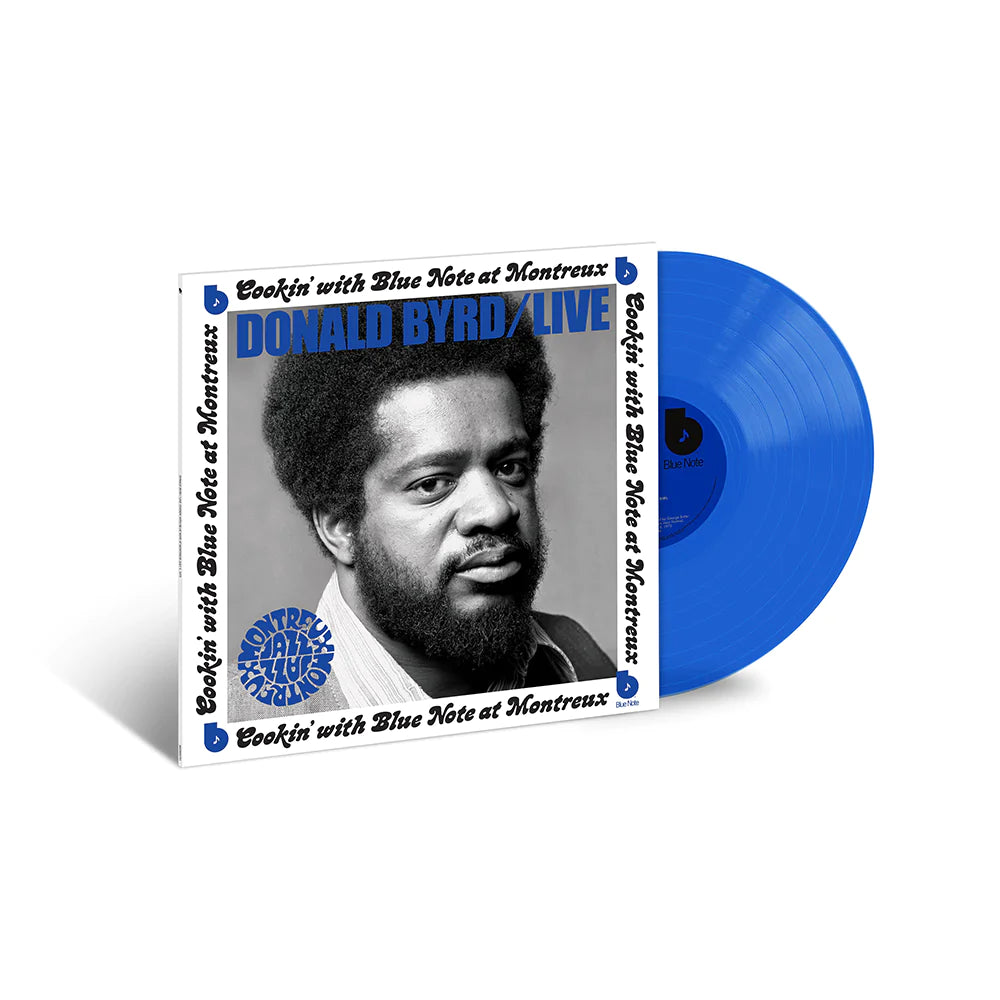 Donald Byrd - Live: Cookin’ with Blue Note at Montreux - Vinyle bleu