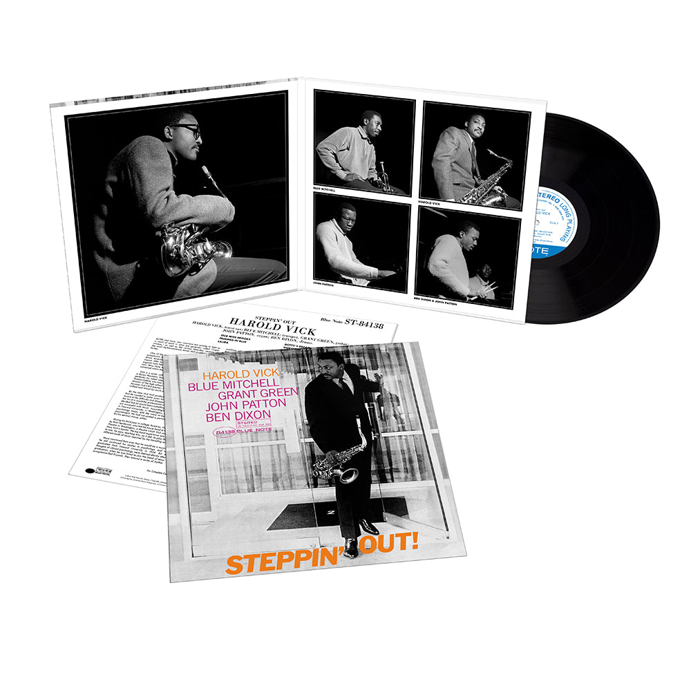 Harold Vick - Steppin’ Out - Vinyle Tone Poet Serie