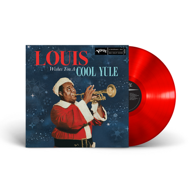 Louis Armstrong - Louis Wishes You A Cool Yule - Vinyle rouge