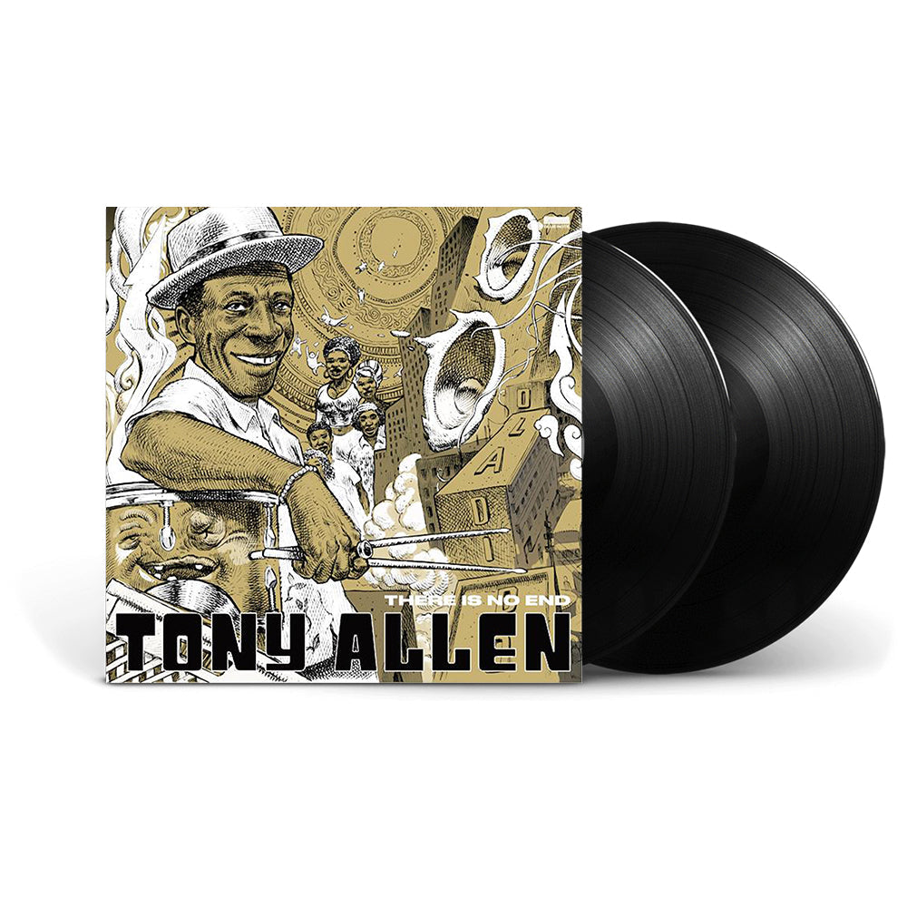 Tony Allen - There Is No End - Double Vinyle édition limitée cover or