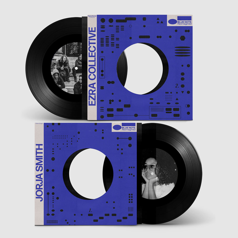 EXCLUSIVITÉ Jorja Smith/Ezra Collective - Rose Rouge/Footprints - 45T - BLUE NOTE RE:IMAGINED